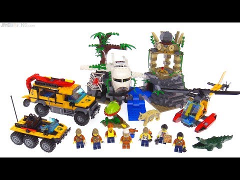 Udvej fjols så meget LEGO City Jungle Exploration Site review 🐆 60161 - YouTube