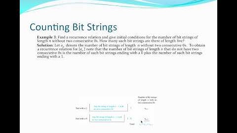 Counting Bit Strings
