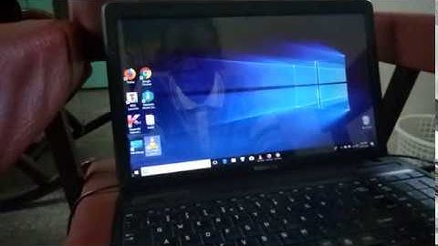 Toshiba C655D laptop SSD + RAM upgrade demo