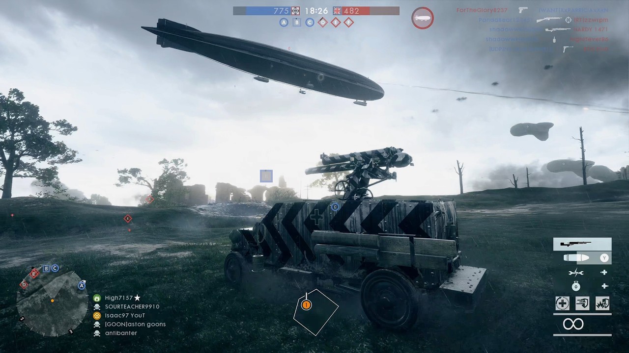 Battlefield 1: Conquest Gameplay (No Commentary)