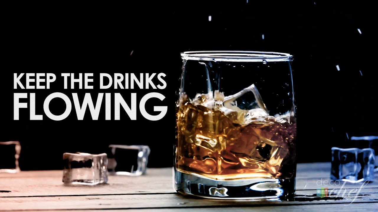 Deco Gear Commercial Ice Maker 99lb/24 Hours and 33lb Storage Capacity YouTube