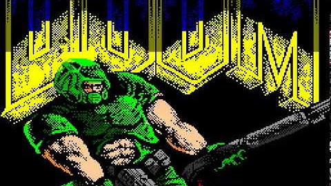 Doom E1M5 Music - Phobos Lab - 8bit