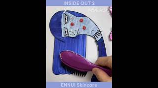 ENNUI Skincare❤️Inside Out 2  #insideout  #asmr #papercraft #makeup #paperdiy