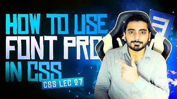 CSS #27: CSS Fonts Tutorial (Part 5) - How to Use Font Shorthand Property? | Web Dev #57