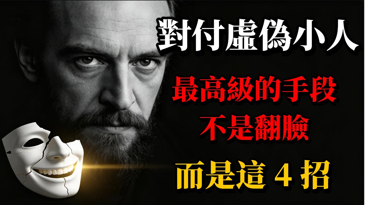 爲什麼善良的人總被利用？看透“表演型人格”的底層邏輯，讓心機者不攻自破。