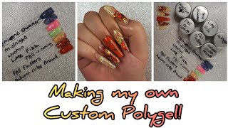 DIY: CUSTOM POLYGEL | MIXING POLYGEL WITH - GLITTER | PIGMENTS | CHALK | JELLY/GEL POLISH | CHROME!