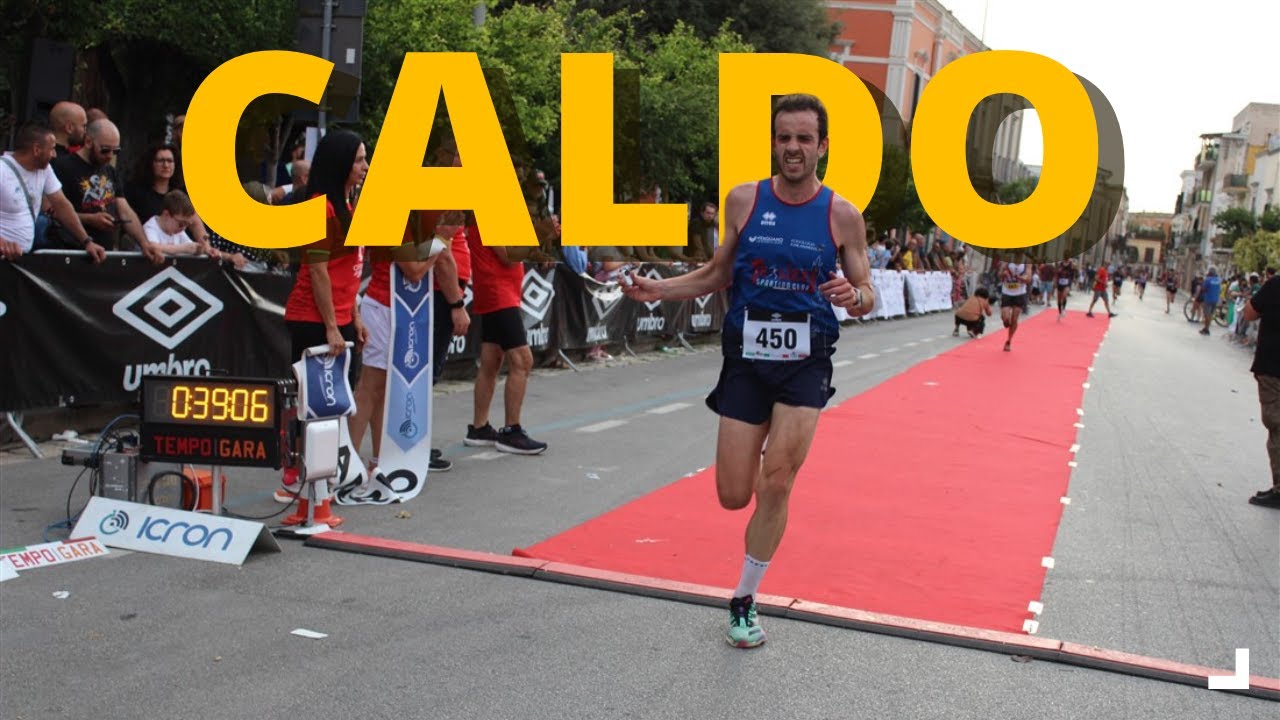 CORRO 10KM CON +30° - SUB 40 - YouTube