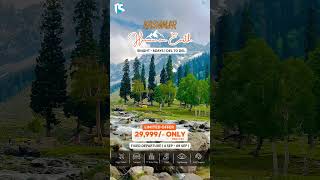 Kashmir Fixed Departure ₹29,999 ✬ #kashmir #travel #delhi