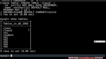 Linux开源数据库MySQL运维实战 第一天 11 外键插入数据演示
