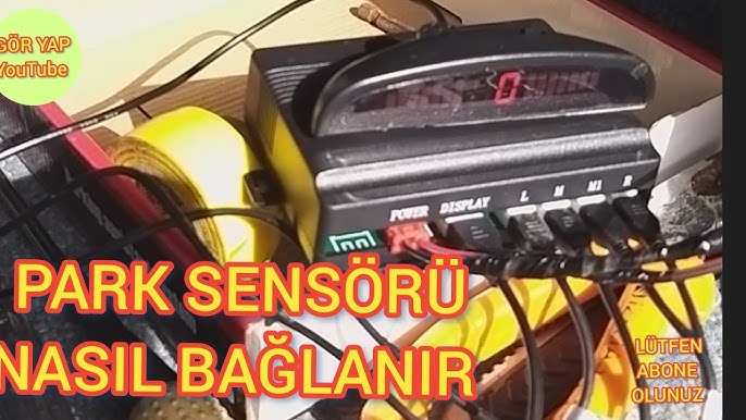 Piranha 6601 Park Sensörü Kutu Açılışı Montaj ve Test | Park Sensörü Nasıl  Takılır ? | A101 - YouTube