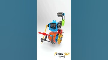Structure and Working Principle of Ceramic Tile Press  #cad #solidworks #3d #mechanical #mechanism