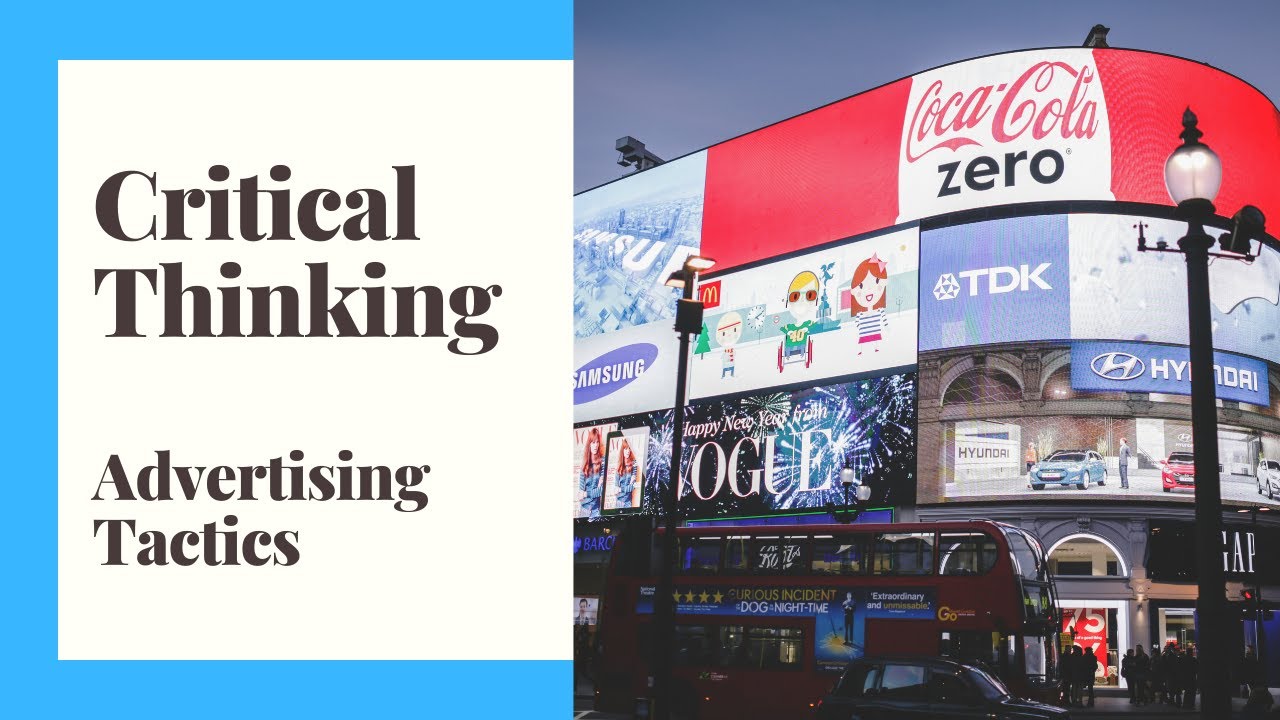 critical thinking and advertising