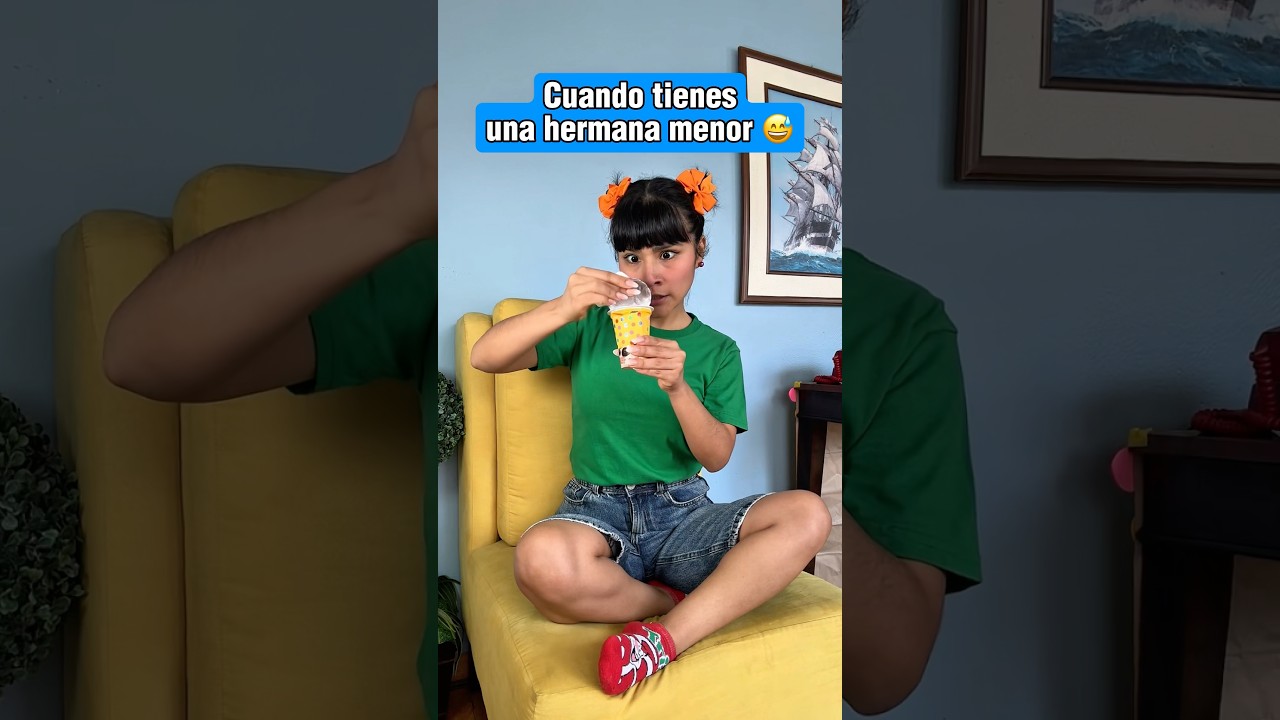 Mi hermana menor 😩💕 