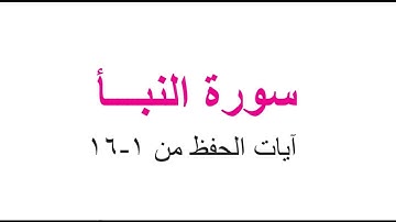 حل مناقشة سورة النبأ للصف الثاني المتوسط 2022