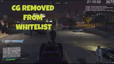 CG and other members removed from Nopixel whitelist | Nopixel 4.0