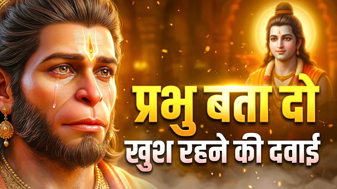 प्रभु बता दो खुश रहने की दवाई | Prabhu Bata Do Khush Rahne Ki Dawai | Ram Sad Bhakti Hanuman Song