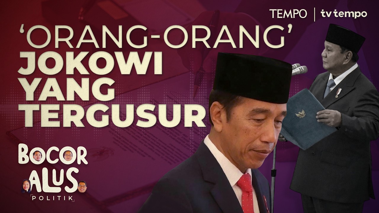 Mengapa Prabowo Mengganti Pejabat Loyalis Jokowi | Bocor Alus Politik