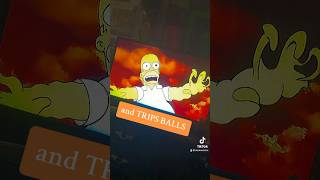 HOMER EATS TRIPPY PEPPER #shorts #trippyart