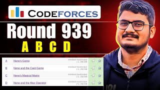 Codeforces Round 939 | Video Editorial | ABCD