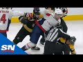 David pastrnak decides to fight tom wilson then everyone gets involved