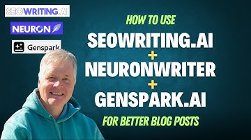 How to Create SEO Blog Posts with SEOWriting AI + NeuronWriter + GenSpark AI - Complete Tutorial