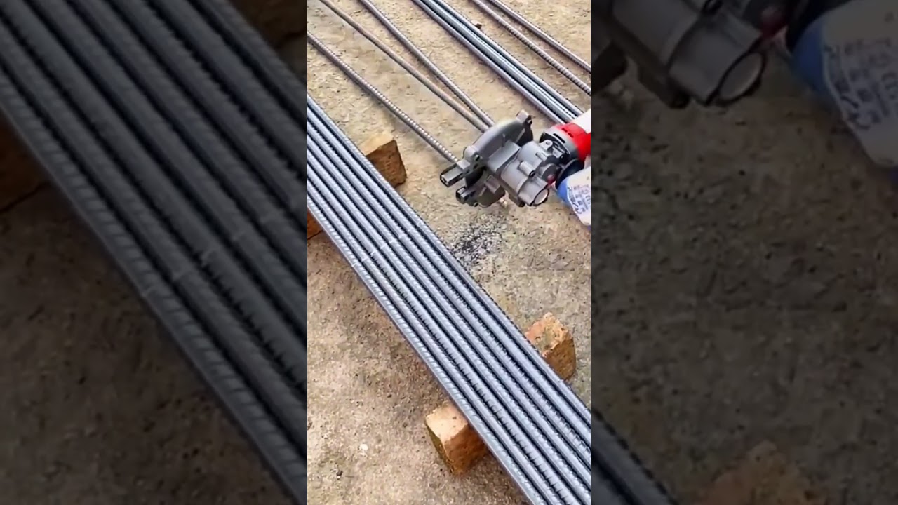 Portable milling cutter for cutting tungsten carbide rods