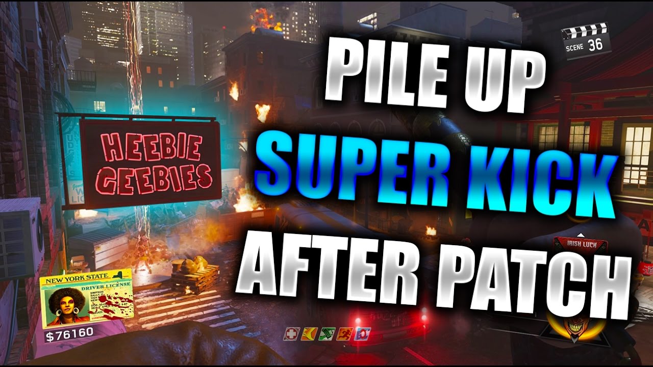 Shaolin Shuffle Glitches: NEW AFK/Pile Up Super Kick Spot AFTER PATCH (Infinite Warfare)