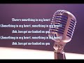 michel&#39;le- something in my heart  lyric video