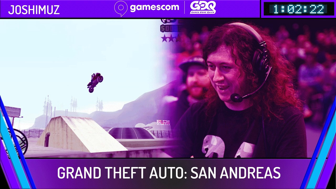 Grand Theft Auto: San Andreas by Joshimuz in 1:02:22 - gamescom