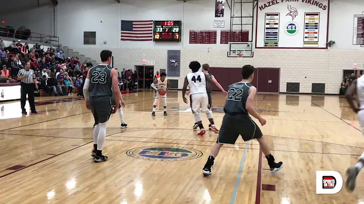 Carl Bow | Devin Pettis | Hazel Park vs Troy 74-57