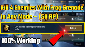 Kill 4 Enemies With Frag Grenade In Any Mode In 1-Minute MONIKA