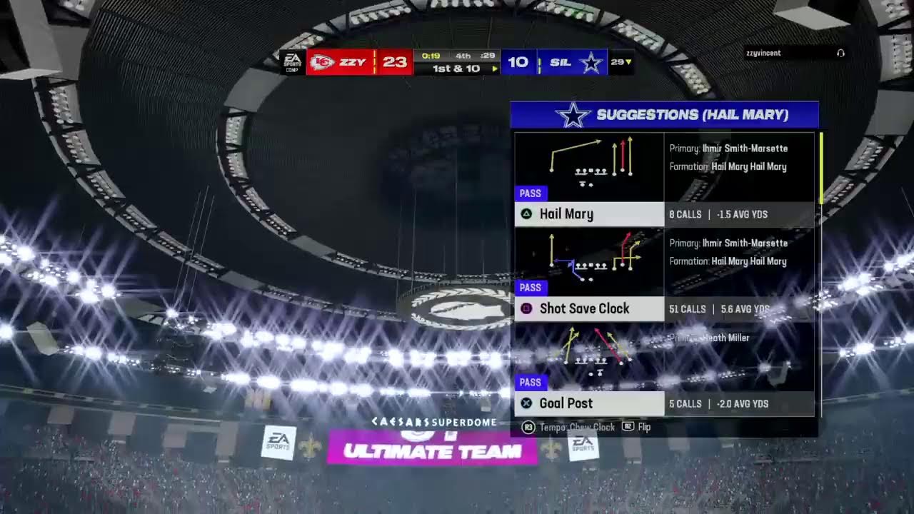 Madden 24' Ranked Gameplay Cowboys Head To Head & MUT 4/19/24 #2