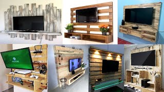 Wooden Wall TV Panel Ideas For Modern Home