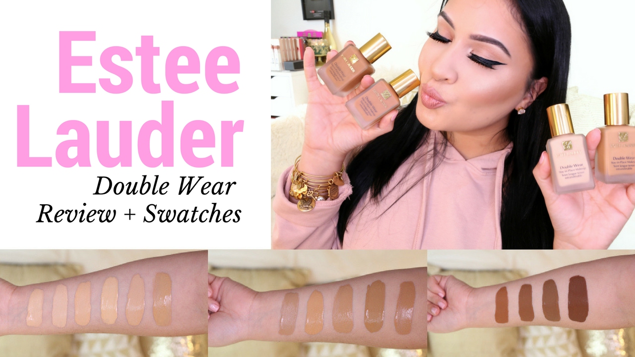 Betere Estee Lauder Double Wear Foundation | Review + Swatches - YouTube NR-08