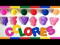 Aprende Colores con Plastilina de Plim Plim | Jugando con Masas y Canciones Infantiles