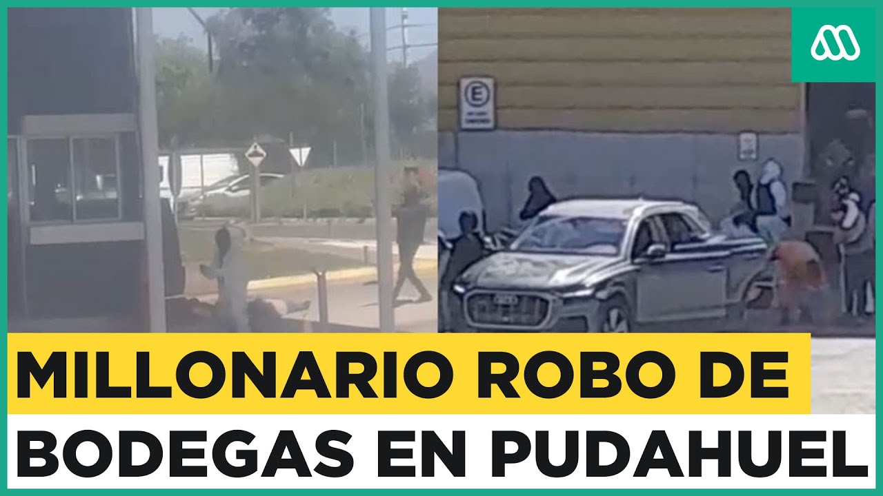 Asaltantes encañonaron a trabajadores: Robo de bodegas en Pudahuel