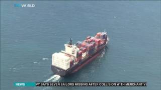 Search continues for missing US sailors