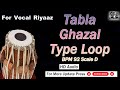 Tabla ghazal loop   bpm 92 scale d taalmala tabla studio diwali riyaz loop