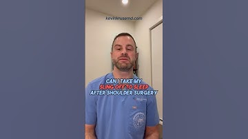 Can I Take My Sling Off After Shoulder Surgery #shouldersurgery #shoulderdoctor