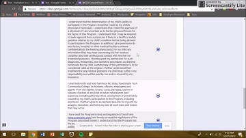 Parent Consent Form Video Turorial