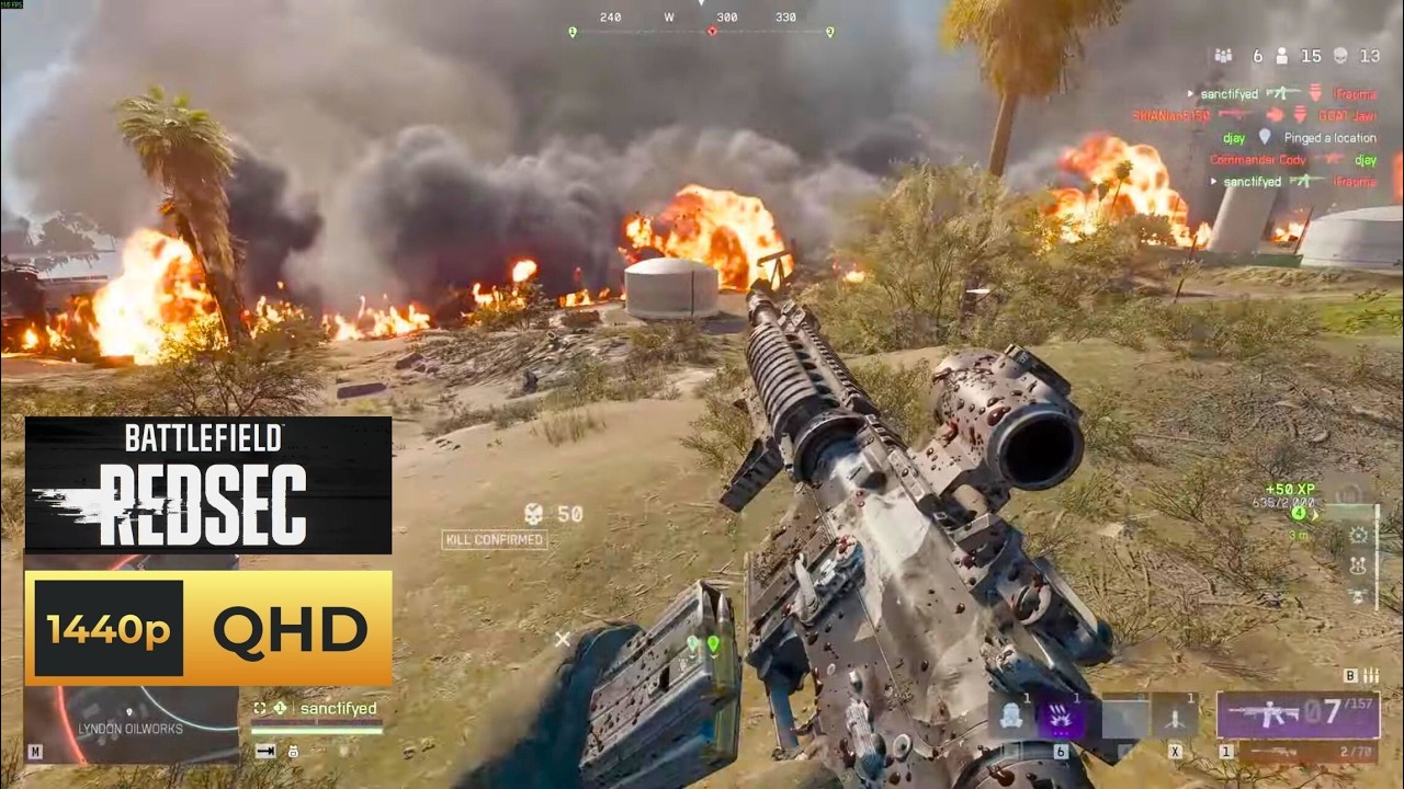 CRAZY END IN 18 KILL WIN. 1V4 SQUAD WIPE - BATTLEFIELD 6 REDSEC Full BR Gameplay - No Commentary