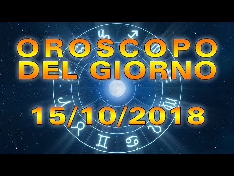 Video: Oroscopo 15 Ottobre