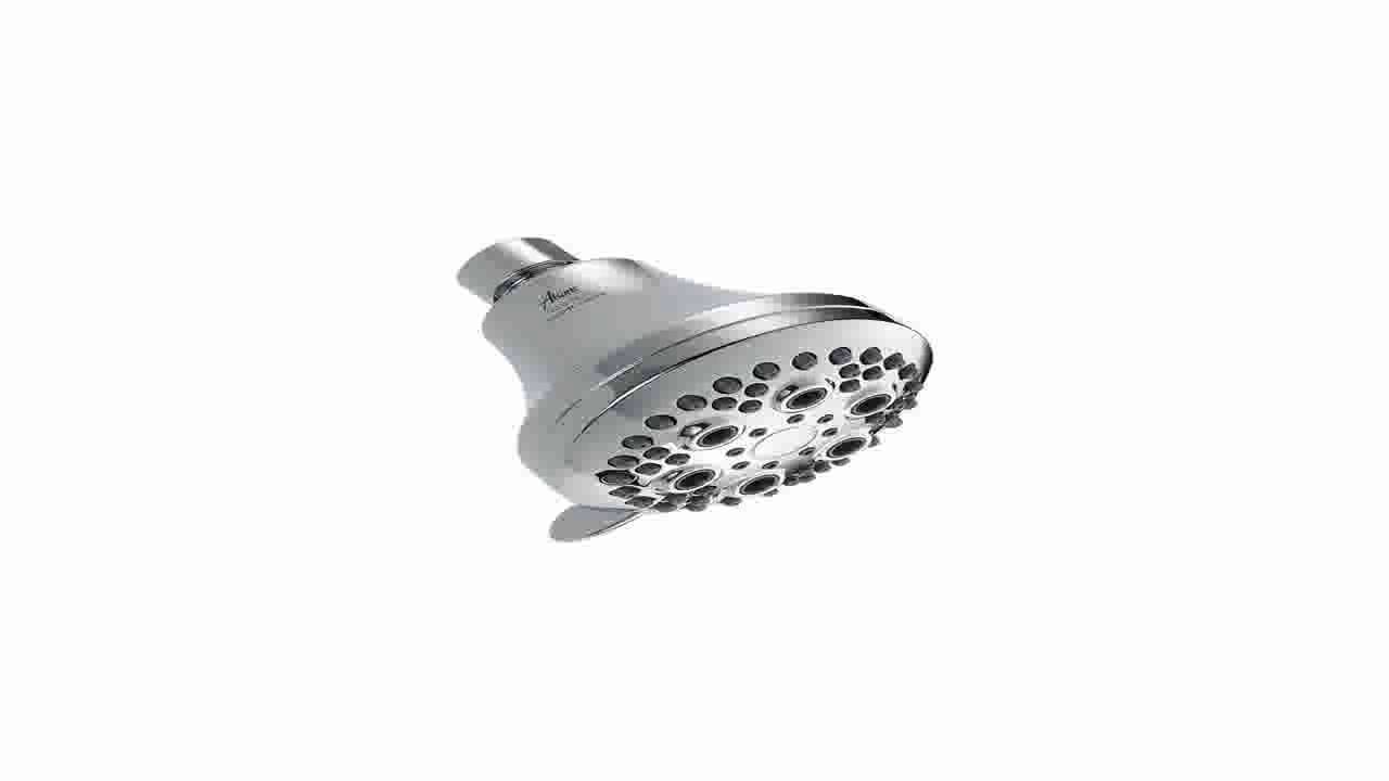 Delta 52685 PK Raincan Single Setting Adjustable Arm Showerhead Chrome