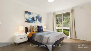 7 Cobain square, Wantirna, 3152