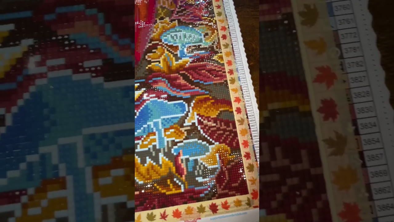 #diamondart #asmr #dac #satisfying #diamondpainting #hobby