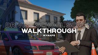 FiveM Driving School Job & Creator Script [ESX/QB/QBOX]