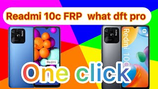 redmi 10c frp dft pro test point 