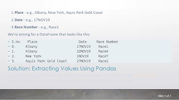 How to Extract Values from a DataFrame Column in Python