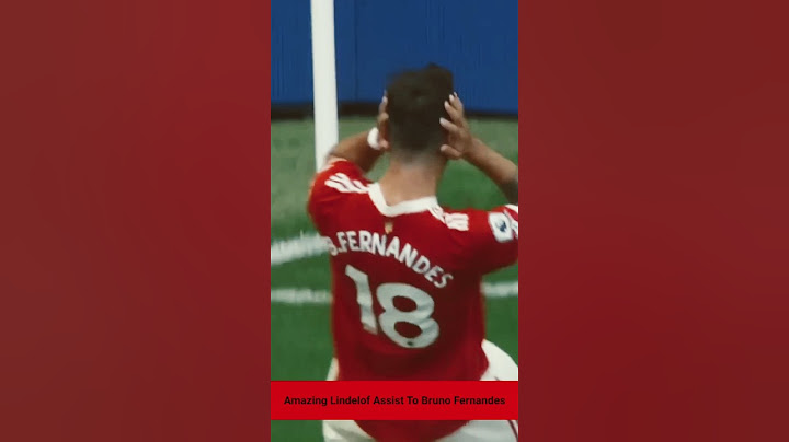 LINDELOF ASSIST💀🔥TO BRUNO FERNANDES😎🔥