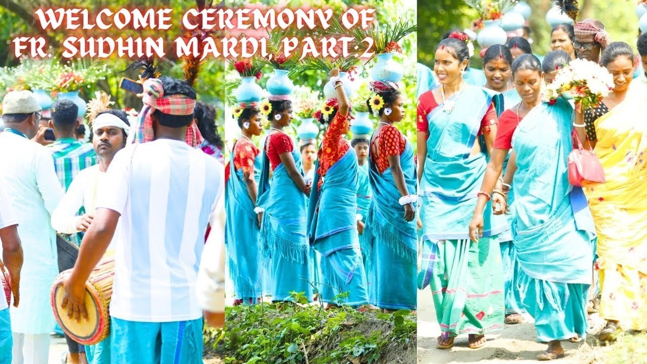 Welcome Ceremony of Fr. Sudhin Mardi // Santali Video // Part 2 @SudhinMardiOfficial 